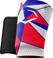 EvoShield Geo Batter's Wrist Guard (L, Red/Royal)