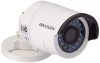 HIKVISION HD Smart 4 Megapixel PoE Mini Bullet IP Outdoor Surveillance Camera, 4mm Lens, White (US Version)