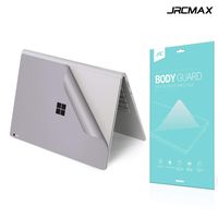 JRCMAX 4-in-1 3M Full Body Wrap Decals Cover Protector Skin for Surface Book 2 15 Inch Full Body Stickers [Top + Bottom + Touchpad + Palm Rest] - Gray
