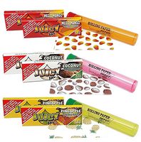 Bundle - 9 Items - Juicy Jays"Tropical Fruit" Flavors - 1 1/4 Flavored Rolling Papers with 3 Rolling Paper Depot Kewl Tubes