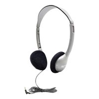 HamiltonBuhl Personal On-Ear Stereo Headphone, Pack of 3