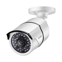 ZOSI 2.0 Megapixel HD 1080P HD-TVI Security Cameras Day Night Waterproof Camera 100ft IR Distance, Aluminum Metal Housing,Only Compatible for HD-TVI Analog DVR White