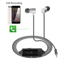 Call Recorder for iPhone and Android/in-Ear Call Recording Earphone