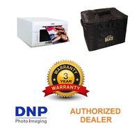 DNP DS620A Photo Printer with 3 Year Warranty. Bundle with Our Exclusive Printerbag Brand Carrying case (Handbag Version).