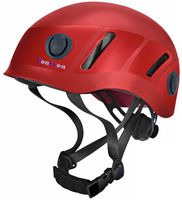 Tontron Hiking Climbing Caving Helmet (Red, Small)