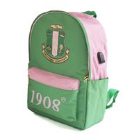 Alpha Kappa Alpha USB Port Backpack