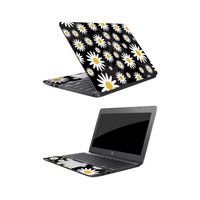 MightySkins Skin Compatible with HP Chromebook 11 (2018) 11.6" - Daisies | Protective, Durable, and Unique Vinyl Decal wrap Cover | Easy to Apply, Remove, and Change Styles | Made in The USA