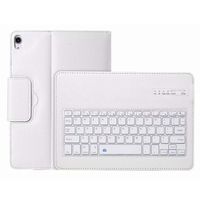 Amaping Detachable Smart Bluetooth Keyboard Soft Leather Case Cover For iPad Pro 11'' 2018 (White)