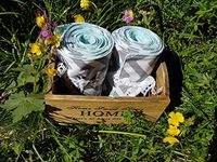 10/20 Pack Reusable Toilet Paper Zero Waste Family Cloth Unpaper Towels Washable Toilet Roll Organic Eco Friendly