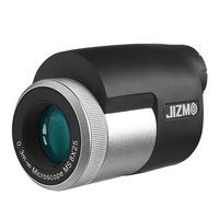 Jizmo 8x25 High Definition Monocular, Close Focus 1 ft, Fully Multi Coated Optical Lens BAK4 Prism, Mens Gift Wide View Monocular Telescope for Bird Watching Hunting Travel Sports Events