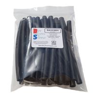 Buy Auto Supply # BAS13804 (25 Count) Black 3:1 Heat Shrink Tubing Dual Wall Adhesive Lined, Automotive & Marine Grade - Size: I.D 3/8" (9.5mm) - 6 Inch Sections