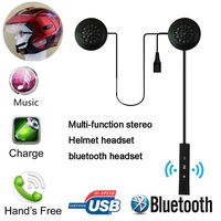 Helmet Wireless Bluetooth 4.0 Headset Stereo Earphone Hand Free Headphone
