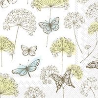 Celebrate the Home Gloria 3-Ply Paper Luncheon Napkins, Green, 20-Count