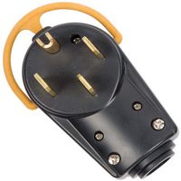 Arcon 19186 Cul Listed Replacement Generator Power Plug, 50-Amp