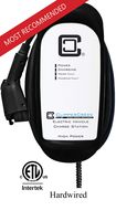 ClipperCreek HCS-50 EVSE, 240V, 40A, Level 2, 240V, 25 ft Charging Cable, EV Charging Station, Safety Certified, Made in America.
