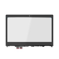 LCDOLED Compatible 14.0 inch Replacement Touch Screen Digitizer Front Glass Panel + Bezel for Lenovo Flex 4-1470 Flex 4-1480