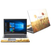 Mightyskins Skin Compatible with Lenovo Ideapad 330 15" (2018) - Be Happy | Protective, Durable, and Unique Vinyl Decal Wrap Cover | Easy to Apply, Remove, and Change Styles | Made in The USA