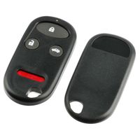 Key Fob Keyless Entry Remote Shell Case & Pad fits 1998-2002 Honda Accord / 1999-2003 Acura TL KOBUTAH2T