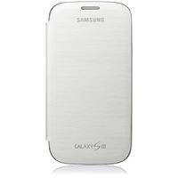 Samsung SM-EFC-1G6FWECSTD Flip Case for Galaxy S3-1 Pack - Retail Packaging - White