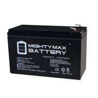 Mighty Max Battery 12V 9AH Replaces Altronix AL600ULPD4 + 12V 1Amp Charger Brand Product