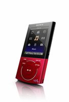 Sony Walkman E-340 Series 8 GB Video MP3 Player - Red (NWZ-E344)