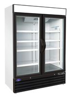 VALPRO VP2F-48 TWO SWING GLASS DOOR MERCHANDISER FREEZER