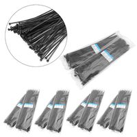 Newsmarts 12" Nylon Zip Ties, Multi-Purpose Self Locking Cable Tie, 1000 Pieces