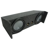 Compatible with 1987-2006 Jeep Wrangler YJ TJ Harmony R104 Dual 10" Custom Sub Box Enclosure New