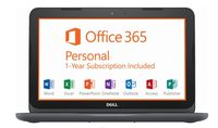 Dell Inspiron 11 I3180-A361GRY-PUS Laptop (Windows 10 Home, AMD A6-9220e 1.6GHz, 11.6" LED Screen, Storage: 32 GB, RAM: 4 GB) Black