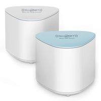 SimpliNET2 Whole Home AC2100 Mesh WiFi System with Firewall Network Defense, 2-Pack (1 Router + 1 Extender)