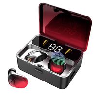 Wireless Earbuds, IPX7 Bluetooth 5.0 Headphones with Mic 3D Stereo, 100H Playtime in-Ear, 2000mAh Charging Case LED Battery Display, Touch-Control, True Wireless Earbuds for iOS Android