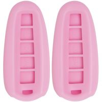 Keyless2Go 2 New Silicone Cover Protective Case for Select Proximity Smart Keys M3N5WY8609 164-R7995 - Pink