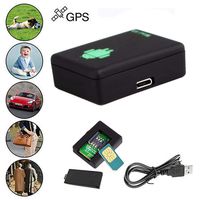 Volwco Mini Car GPS Tracker,A8 Portabl Long Standby Real-time Anti Theft Location Tracking Device for Vehicle/Kids/Elderly/Pets