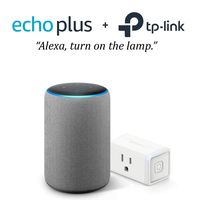 Echo Plus (2nd Gen) - Heather Gray with TP-Link Smart Plug Mini