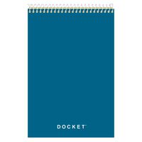TOPS Docket Steno Book, 6" x 9", Gregg Rule, Canary Paper, 100 Sheets (63851)