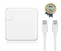Mac Book Pro Charger, 61W USB-C to USB-C AC Power Adapter Charger Replacement for MacBook Pro 13-inch,12-inch, MacBook Air 2018 with Type-C Charging Cable