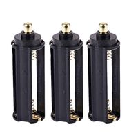 Usstore 3 x 3 AAA Battery Holder Spring Box For Flashlight Torch