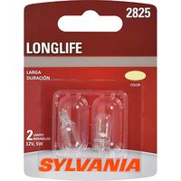 SYLVANIA - 2825 Long Life Miniature - Bulb, Ideal for Interior Lighting - Map, Dome and License Plate (Contains 2 Bulbs)