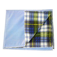 Pivit Washable Bed Protector Potty Pads | 18" x 24", Tartan Print | Super Absorbent Reusable Urinary Incontinence Protection Underpads | Soft Plaid Top Sheet Waterproof Back Protects From Spills & Pee
