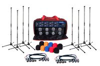 VocoPro UHF8800XL 8 Channel Uhf Wireless Mic Satellite Radio