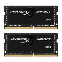 HyperX Kingston Technology Impact 32GB Kit (2x16GB) 2400MHz DDR4 CL14 260-Pin SODIMM Laptop HX424S14IBK2/32