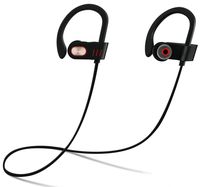 Maeline Bluetooth Headphones IPX7 Waterproof, Wireless Sport Earphones Bluetooth 4.1, HiFi Bass Stereo Sweatproof Earbuds w/Mic, Noise Cancelling Headset for Workout, Running, Gym, 8 Hours Play Time