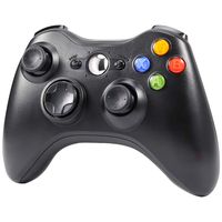 CrazyFire Wireless Controller for Xbox 360 Wireless Gamepad with 2.4GHz Receiver for Xbox 360,PS3,PC Windows 7/8/10,Android(Black)