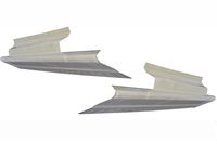 Motor City Sheet Metal - Works With 1999-2007 Silverado 2 Door Outer Rocker Panel Pair