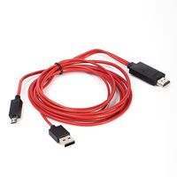 Durpower MHL Micro USB HDMI 1080P HD TV Cable Adapter for Sharp AQUOS PAD SHT21 Sharp AQUOS Phone Zeta SH-09D