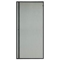 MAGZO Screen Door with Magnets 36x80in Black, Upgrade Left Side Opening Walk Through Screen Door Convenient Handsfree Curtain Fits Door Size up to 36"x80"