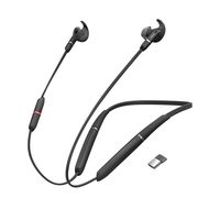 Jabra Evolve 65e Microsoft Skype for Business & Link 370 Wireless Professional Earbuds