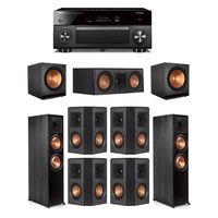 Klipsch 7.2 Ebony System - 2 RP-8000F,1 RP-500C,4 RP-402S,2 SPL-150,1 RX-A3080 Receiver