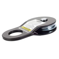 Smittybilt 2744 Universal Snatch Block, Black