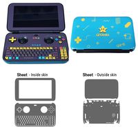 Skin Decal Stickers for GPD Win Console All Side Tuning Mapping POP SKIN Game Edition